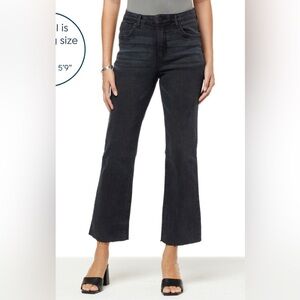 NEW WITH TAGS Democracy "Ab"solution Skyrise Barely Boot Jean. Black size 14W